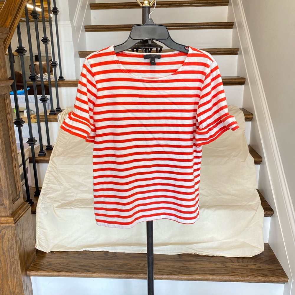 J crew striped top
